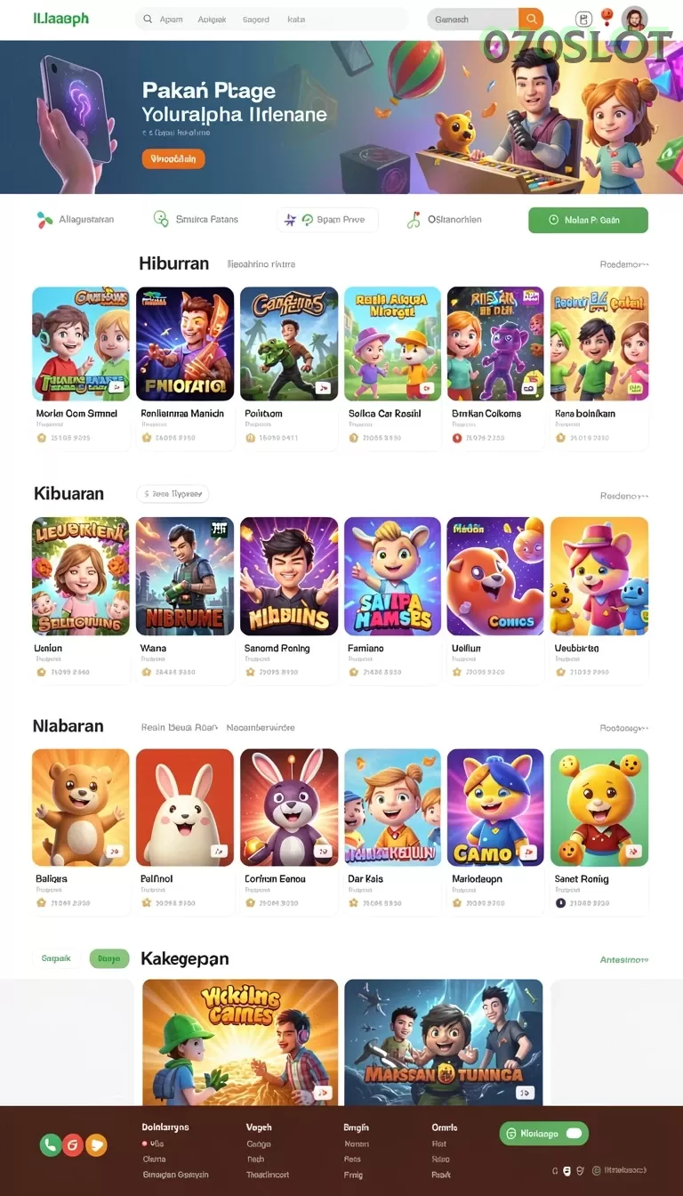 Cuplikan layar GACORMAX — menu navigasi